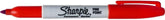 Sharpie Fine Point Red Permanent Markers Single